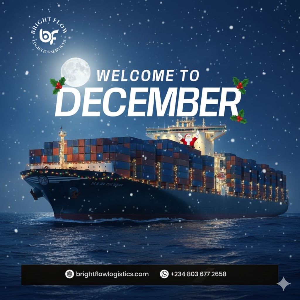 WELCOME TO DECEMBER — A SEASON OF POSSIBILITIES WITH BRIGHT FLOW LOGISTICS