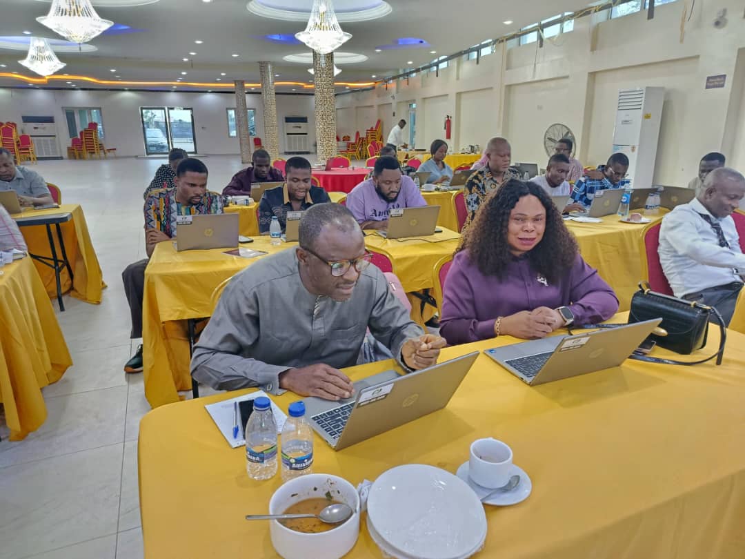 BRIGHTFLOW LOGISTICS CEO (DR. ANIE ITON) AT THE NATIONAL SINGLE WINDOW TRAINING AT LEKKI, LAGOS