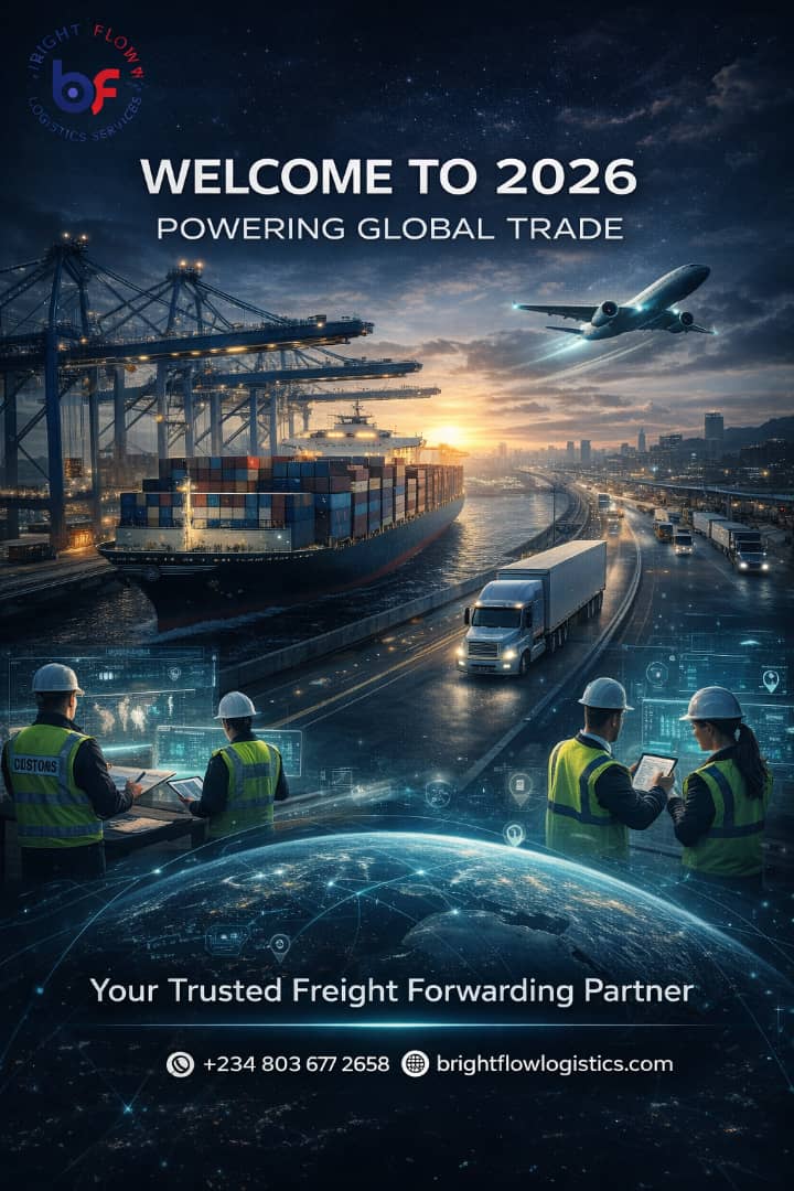 Happy New Year 2026 Welcome to a New Year of Trusted Logistics Solutions