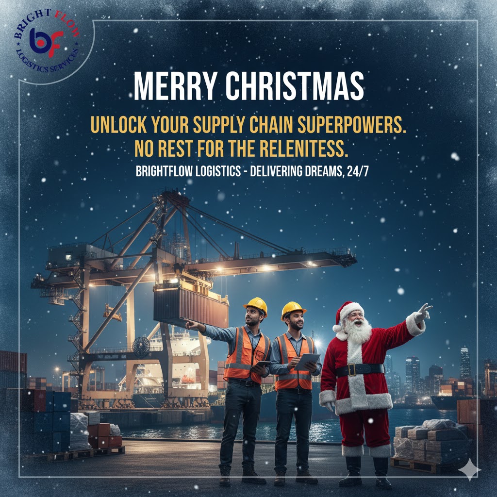 MERRY CHRISTMAS FROM BRIGHTFLOW LOGISTICS